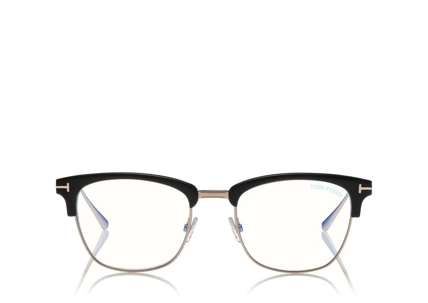 Blue Block Browline Optik Çerçeve