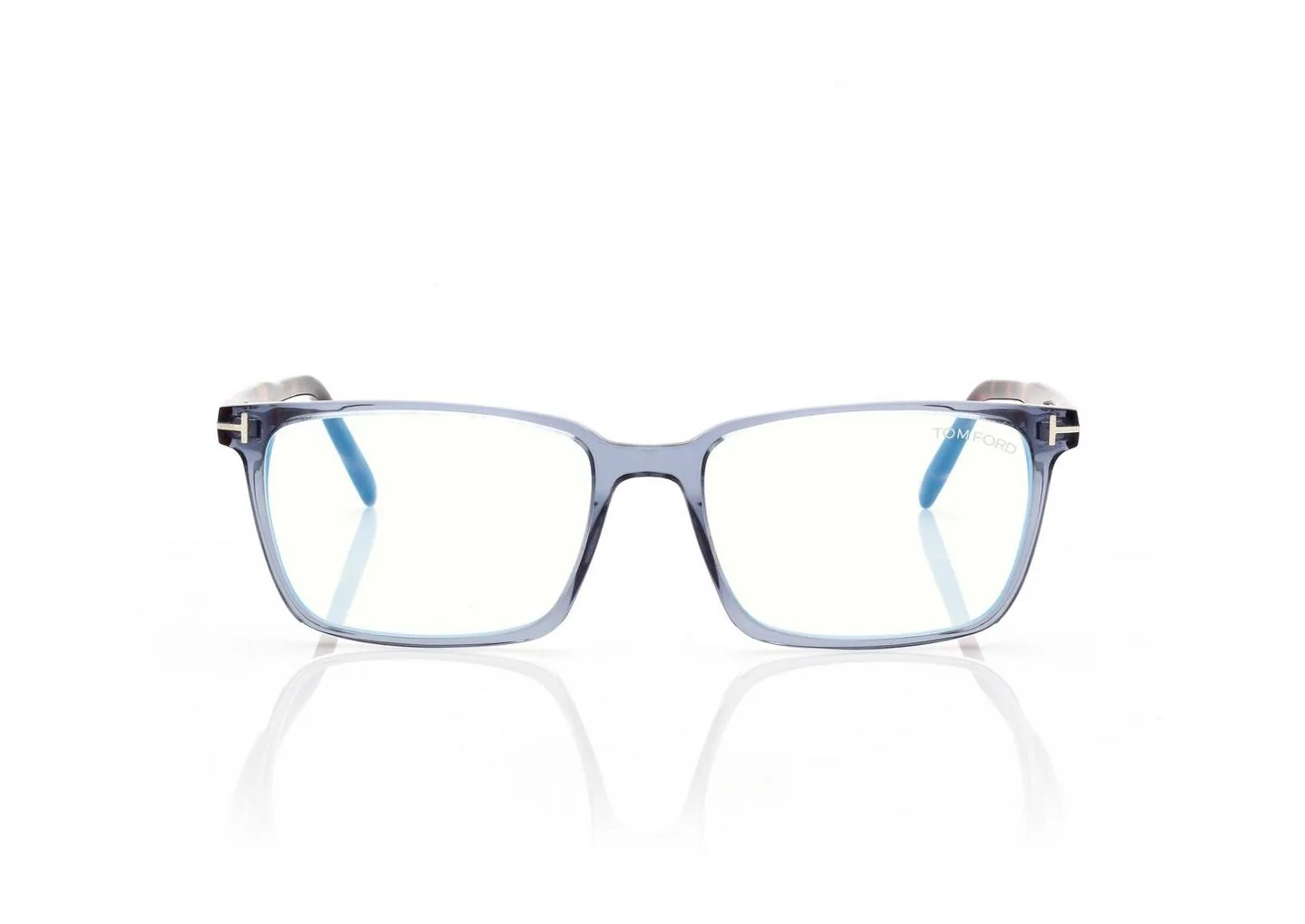 Blue Block Square Optik Çerçeve