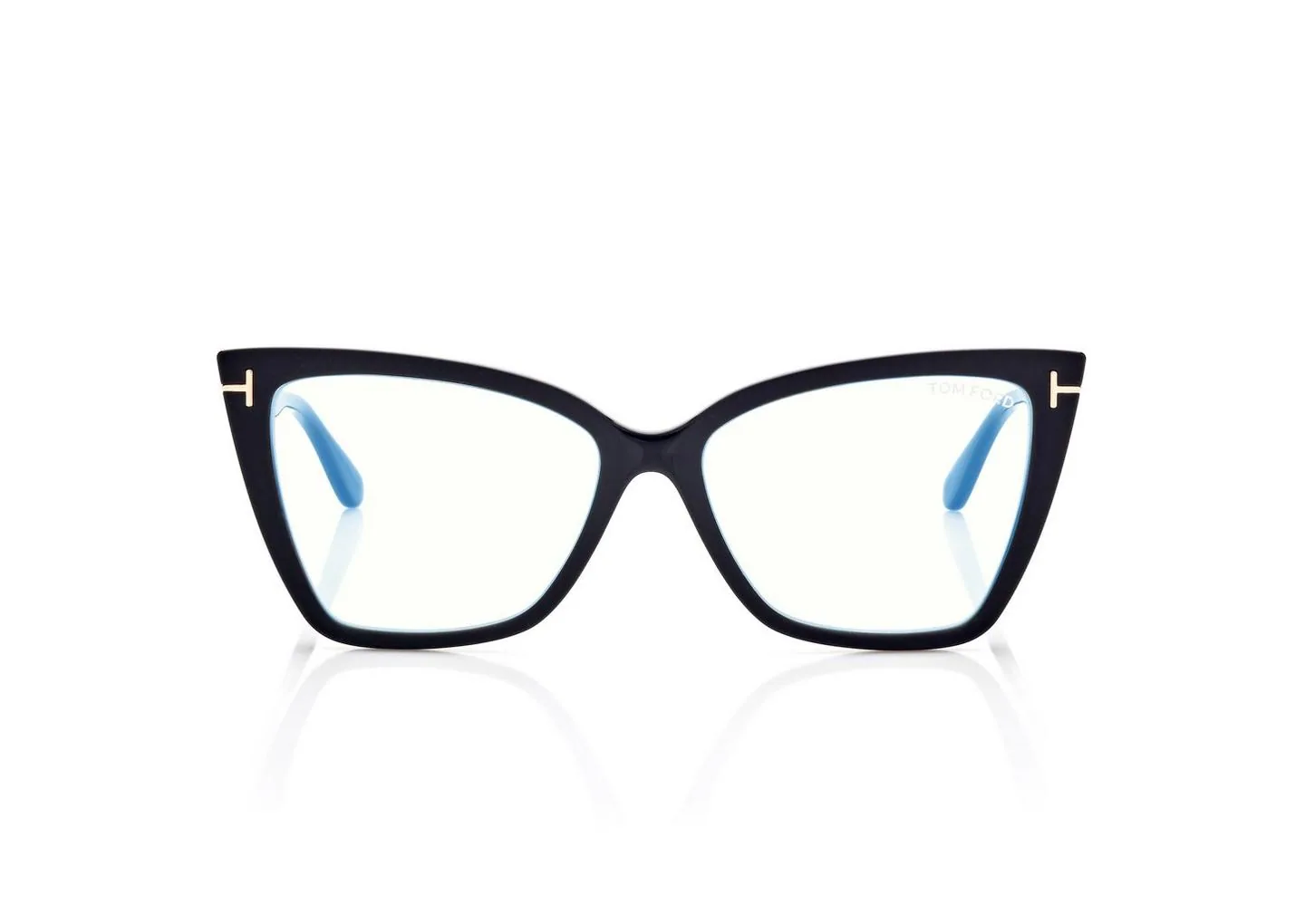 Blue Block Square Cat Eye Optik Çerçeve