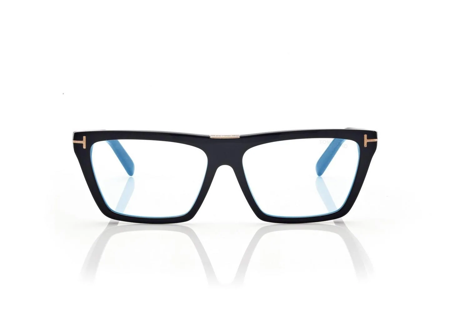 Blue Block Square Optik Çerçeve