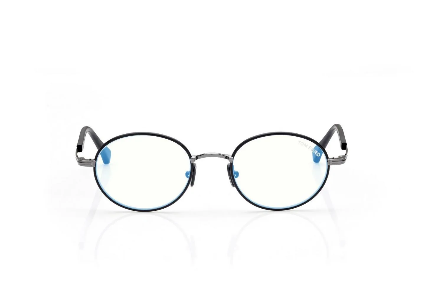 Blue Block Round Optik Çerçeve