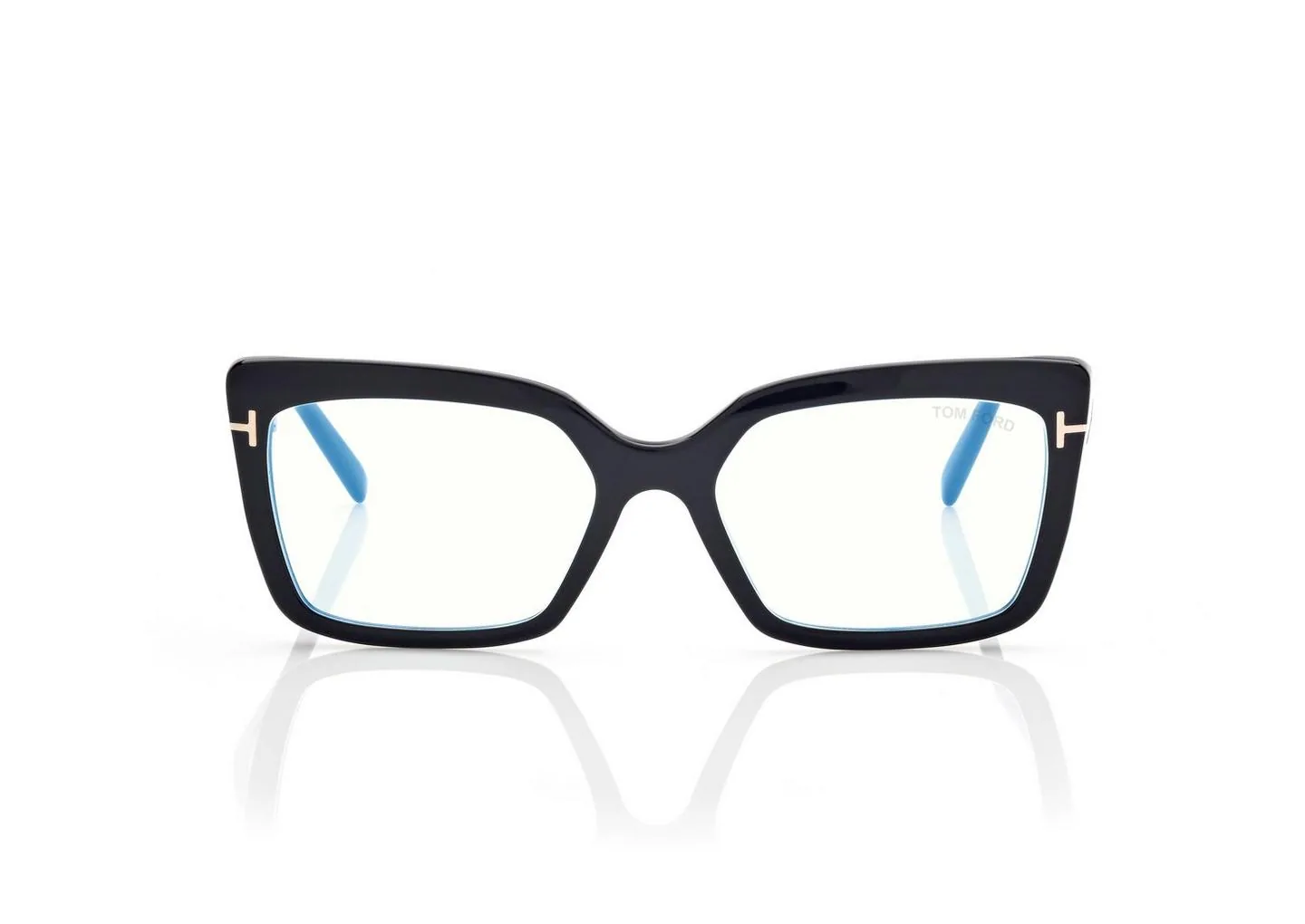Blue Block Rectangular Optik Çerçeve