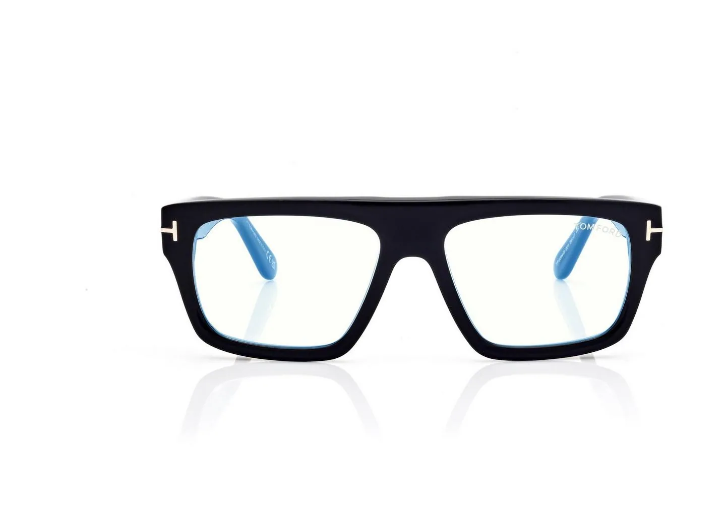Blue Block Rectangular Optik Çerçeve