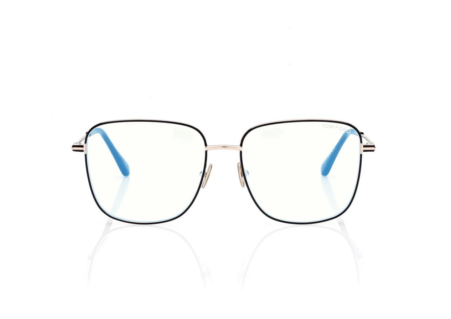 Blue Block Square Optik Çerçeve